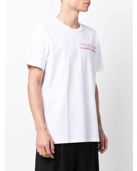 Alexander McQueen Logo Print Cotton T Shirt