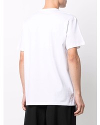 Alexander McQueen Logo Print Cotton T Shirt