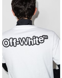 Off-White Logo Print Cotton T Shirt