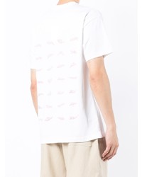 Jacquemus Logo Print Cotton T Shirt