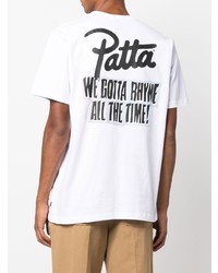 PATTA Logo Print Cotton T Shirt