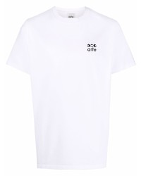 ARTE Logo Print Cotton T Shirt