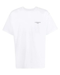 Carhartt WIP Logo Print Cotton T Shirt