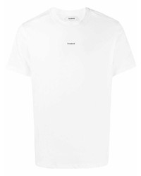 Sandro Logo Print Crewneck T Shirt