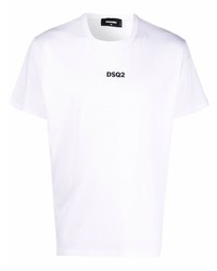 DSQUARED2 Logo Print Mesh T Shirt
