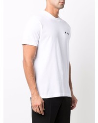 Off-White Logo Print Organic Cotton T Shirt