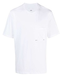Oamc Logo Print Patch Pocket T Shirt