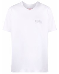 EDEN power corp Logo Print Recycled Cotton T Shirt