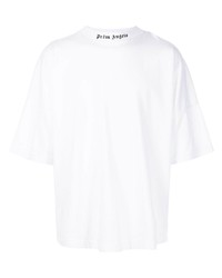 Palm Angels Logo Print Short Sleeve T Shirt