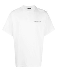 Throwback. Logo Print Short Sleeve T Shirt