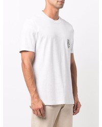 Brunello Cucinelli Logo Print Short Sleeved T Shirt