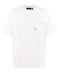 FIVE CM Logo Print Short Sleeved T Shirt