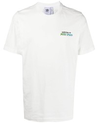 adidas Logo Print Short Sleeved T Shirt