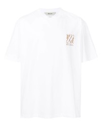 Ermenegildo Zegna Logo Print T Shirt