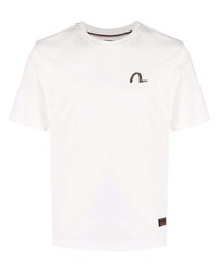 Evisu Logo Print T Shirt