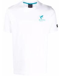 Paul & Shark Logo Print T Shirt