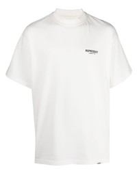 Represent Logo Print T Shirt