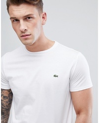 Lacoste Logo T Shirt In White