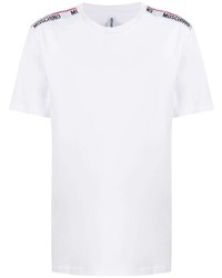 Moschino Logo Tape Cotton T Shirt