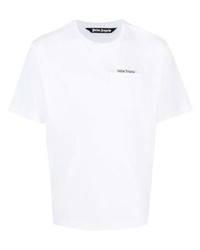 Palm Angels Logo Tape Cotton T Shirt