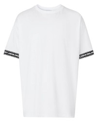 Burberry Logo Tape Oversized T Shirt