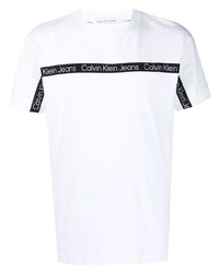 Calvin Klein Logo Trim Detail T Shirt