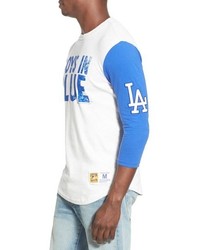 Mitchell & Ness Los Angeles Dodgers Extra Out Tailored Fit T Shirt