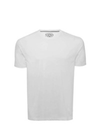 M&Co Basic Essential Jersey Soft Crew Neck T Shirt White S