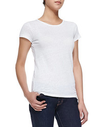 Neiman Marcus Majestic Paris For Soft Touch Short Sleeve Tee