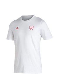 adidas Mesut Ozil White Arsenal Amplifier Name Number T Shirt