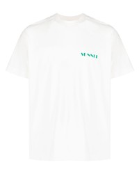 Sunnei Mini Logo Cotton T Shirt