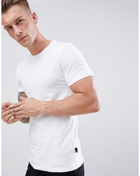 Burton Menswear Muscle Fit T Shirt In White