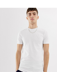 Collusion Muscle Fit T Shirt In White