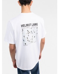 Helmut Lang New York Postcard Print T Shirt