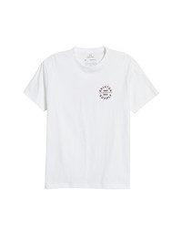 Brixton Oath Standard Fit Logo Cotton Graphic Tee