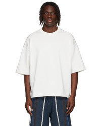 Jil Sander Off White Cotton T Shirt