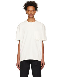 Solid Homme Off White Crewneck T Shirt
