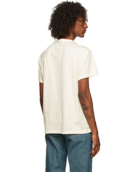 Maison Margiela Off White Distorted Logo T Shirt