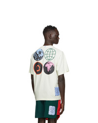 McQ Off White Earth Pocket Relaxed T Shirt