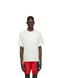 McQ Off White Earth Pocket Relaxed T Shirt