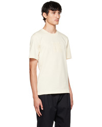 Li-Ning Off White Embroidered T Shirt