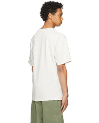 Mhl By Margaret Howell Off White Organic Cotton T Shirt
