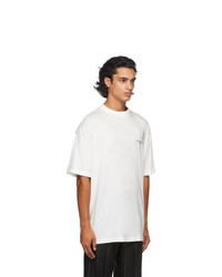 Fear of God Ermenegildo Zegna Off White Oversized T Shirt