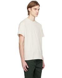 Nudie Jeans Off White Rebirth T Shirt