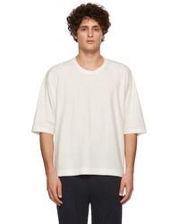 Homme Plissé Issey Miyake Off White Release T Basic T Shirt