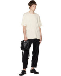 Lemaire Off White Ribbed T Shirt