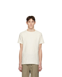 Norse Projects Off White Towelling Texture Niels T Shirt