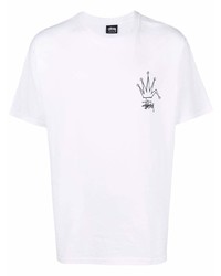 Stussy Old Crown Cotton T Shirt