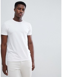 Esprit Organic Muscle Fit T Shirt In White