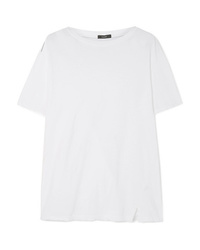 Bassike Organic Stretch Cotton Jersey T Shirt